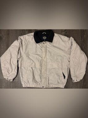 Dockers Mens Medium Tan Bomber Jacket Lined